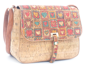 Hearts Cork Bag