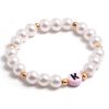 BABY GIRL INITIAL PEARL BRACELET A TO Z AVAILABLE