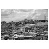 Art-print ''Yerevan Cityscape in black and white''