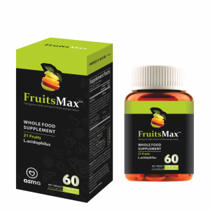 FruitsMax , Multivitamin, Probiotic Supplement, 60 Tablets