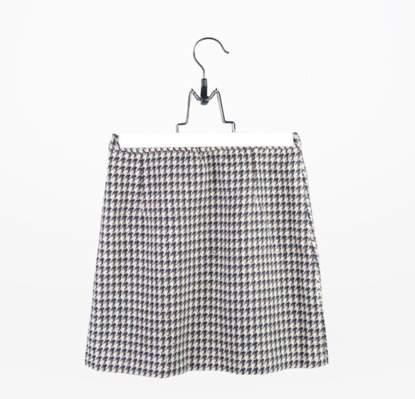 Houndstooth skirt