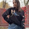 Armenian Bird Letter Sweater