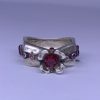 Pomegranate Silver Ring