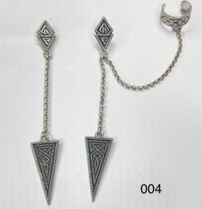 Preg Silver Set Earrings (004)