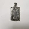 Cross & Holy Bible Double Face Pendant