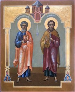 St. Bartholomew and St. Thaddeus, Սբ․ Բարդուղիմեոս և Սբ․ Թադեոս, Author Arsen Abrahamyan