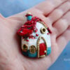 "Little House" Brooch