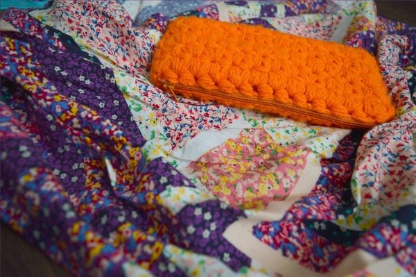 Mini Crochet Makeup Bag