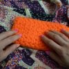 Mini Crochet Makeup Bag