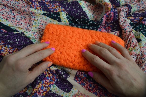 Mini Crochet Makeup Bag