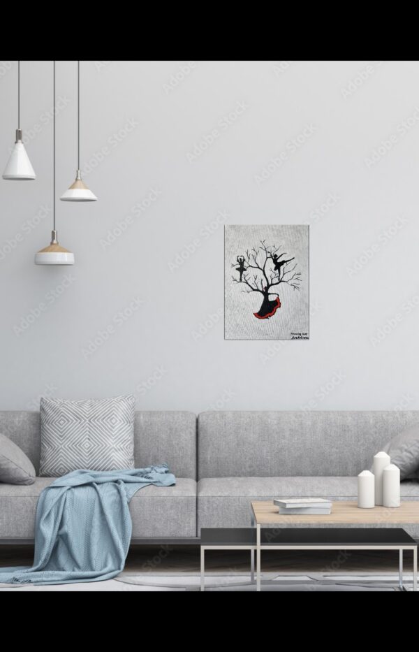 Oil Painting "Dancing Tree" by ArakeLiana Art