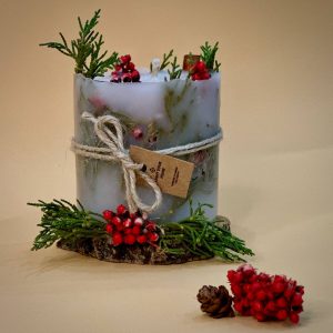 This candle combination is a good gift option for Christmas and «secret santa» game