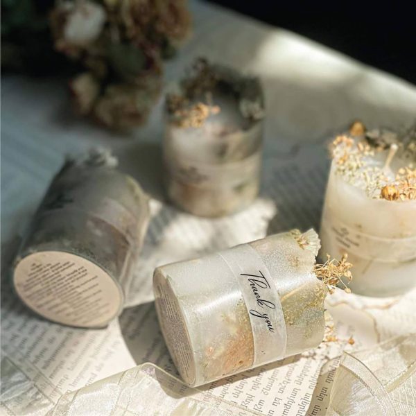 Aromatic Wedding Candles (Set of 9)