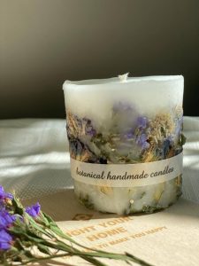 Botanical candle, home decor, aroma candle (BC01)