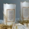 Christening Candle Favors