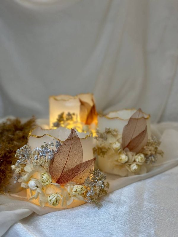 Wedding Favor Candle Box Set