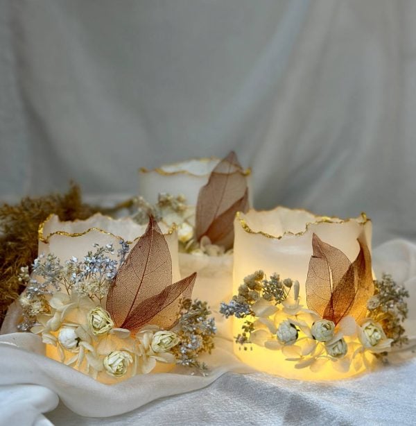 Wedding Favor Candle Box Set