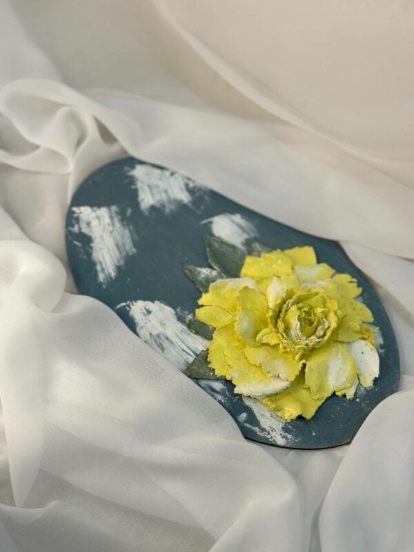 Modern Floral Decor-Yellow