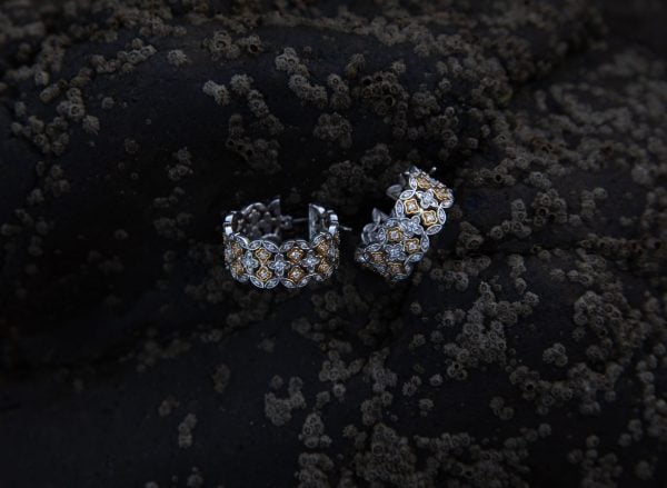 Silver Armenian inspired earrings - Ani Earrings