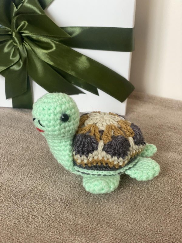 Crochet Turtle Pincushion