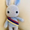 ''A Rabbit'' handmade crochet toy with Armenian flag (A4)