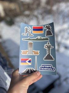 Armenia Related Stickers (1 pack / 4 sheets)
