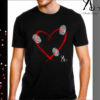 T-shirt "Love couples" by ArakeLiana Art