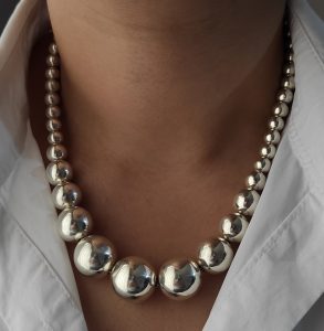 Silver necklace 02