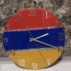 Armenian Flag Wall Clock