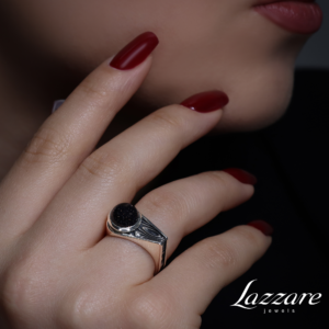925 Silver Ring with Aventurine