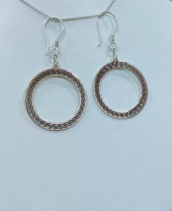 Silver Earrings "Circle"
