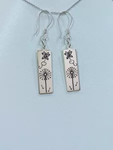 Silver Earrings “Dandelion”