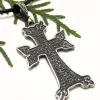 Armenian Cross Necklace with Prayer