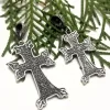 Armenian Cross Necklace with Prayer