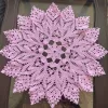 Crochet Doily "Morning Rose"