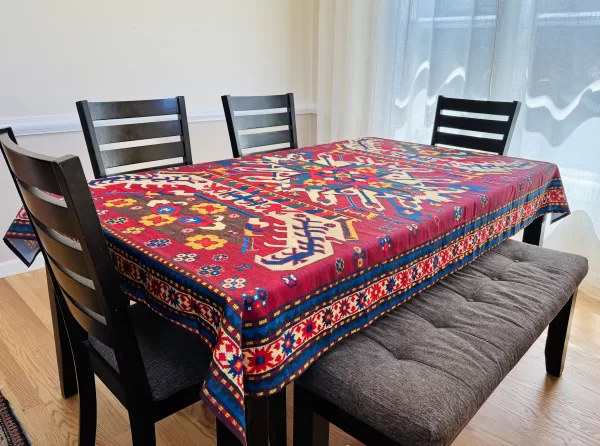 Image of the table cloth indoors