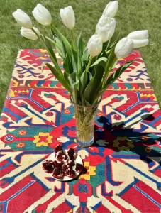 Tablecloth | Handmade Armenian Jraberd Rug Design