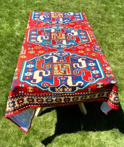 Tablecloth | Handmade Armenian Karabakh Vishap Khndzoresk Rug Design