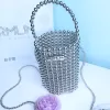 Silver Trendy Bag