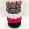 Silk Satin Scrunchies for Hair | Set of 5 | N02