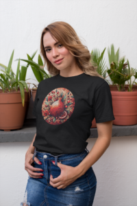 Armenian Mosaic Pomegranate T-shirt