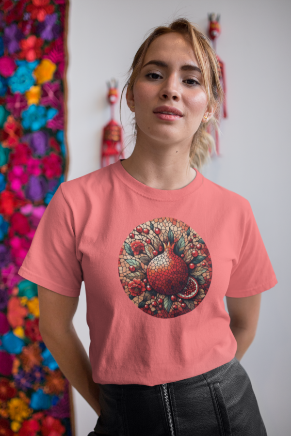 Armenian Mosaic Pomegranate T-shirt