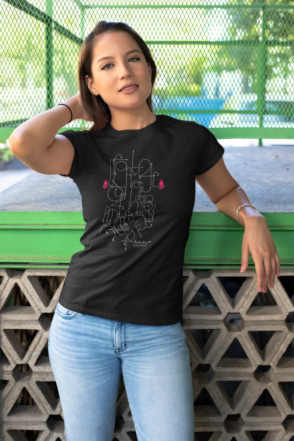 Pomegranate and Armenian Alphabet T-Shirt