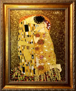 ” The Kiss by G.Klimt”