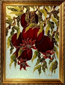 ” Pomegranates on a Branch”