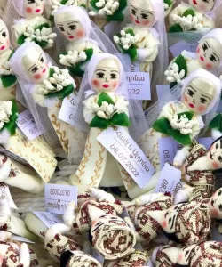 Armenian Bride Dolls, Wedding Party Favors, Personalized