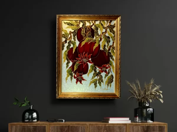 "Pomegranates On A Branch"