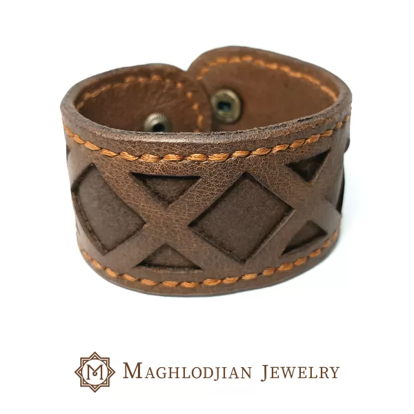 Bracelet with Natural Leather