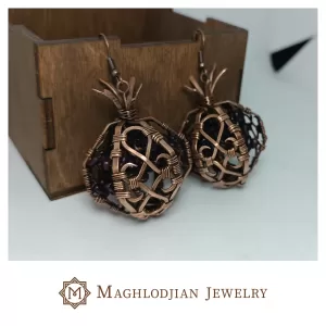 Pomegranate – Earrings