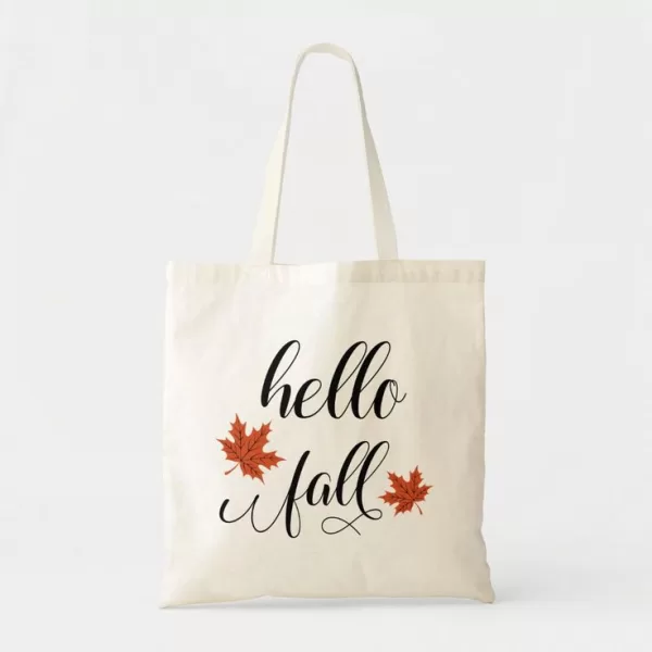 Hello Fall Tote Bag🍁